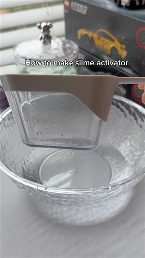 How I make slime activator ✨ #slime #activator #funnysounds #asmr