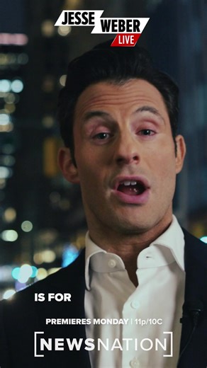 "Jesse Weber Live" premieres Monday at 11p/10C. A fresh, fast-paced, and often unexpected take on the day’s headlines, diving into the biggest stories through the lens of legal expertise. Find us on your screen at NewsNationNow.com | NewsNation