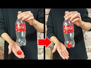 【マジック種明かし】9割が知らない！ペットボトル貫通マジック | New Cap in Bottle ( Easy Magic Trick Revealed) #マジック #magic