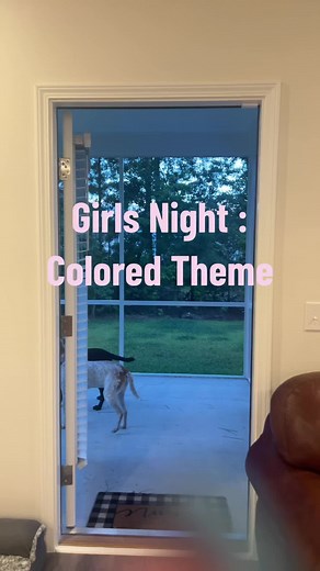 Girls Night! #fyp #foryou #colors #pjs #girlsnight #fridaynight #katyperry
