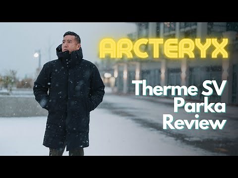 The Best Winter Parka Jacket?! --- Arc'teryx Therme SV Goose Down Parka Honest Review!