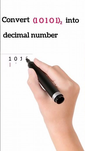 How to convert binary number into decimal number(example)?