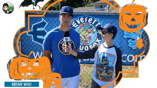 We got a pair of future big league players, including 2025 All-Star Bryan Woo, in this Chad Talks Sports Halloween video from 2022. What is your favorite Halloween candy? | Everett AquaSox