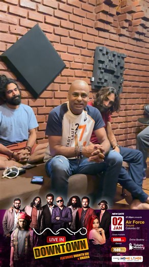 ✨ WAYO Live in Downtown 🔥 Featuring the sensational Umariya Sinhawansa & Dhanith Sri 🎤 Hosted by Manuranga Wijesekara 📅 Jan 02, 2026 - 7:00 PM onwards 📍 Air Force Grounds, Colombo 02 🎶 Live music • Great food • Unforgettable vibes Organised by - Welfare Society of Condominium Management Authority | WAYO