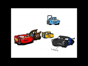 Jackson Storm insults Lightning McQueen, Mater, and Cruz Ramirez/Grounded