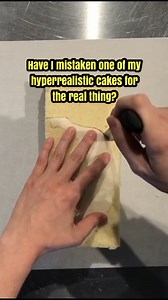 Have I ever mistaken one of my hyperrealistic cakes for the real thing? | Sideserf Cake Studio