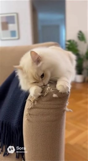 This Cat's Scratching Post Moment is HILARIOUS! 😹