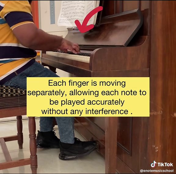 🎹 Beautiful music starts with a strong foundation! 🌈 Watch as our piano instructor beautifully plays a section of 'Moment Musical in C# Minor' to showcase the importance of proper technique, including finger independence, hand positioning, and nuanced expression. At E-Note School of Music, we're dedicated to helping our students develop the skills they need to play with confidence and artistry. #PianoLessons #MusicMatters #MusicSchool #enotemusicschool #musictheory #piano