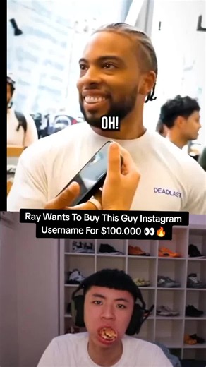 Ray Wants To Buy This Guy Instagram Username For $100.000 👀🔥#rayasianboy #tota #rakai #fyp #viral