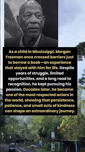 From a Back Door to Hollywood 🎬 | Morgan Freeman Inspiring Journey