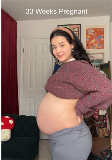 33 Weeks Pregnant Bump Update and Insights