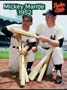 How Mickey Mantle Became a Star in Just 19 Games 🔥 #MLB #history #legend