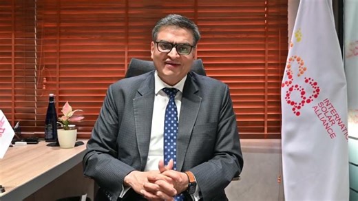Mr. Ashish Khanna (DG, ISA) Congratulates NETRA on Global Launch on the Earth Day 2025 | Netzero Energy Transition Association (NETRA)