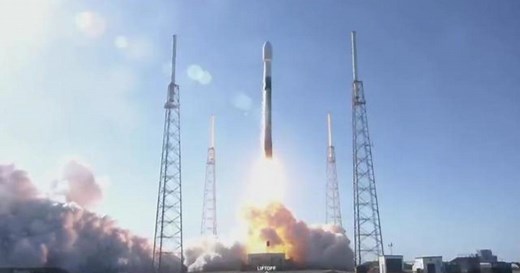 Watch: SpaceX launches Falcon 9 rocket carrying 105 small satellites