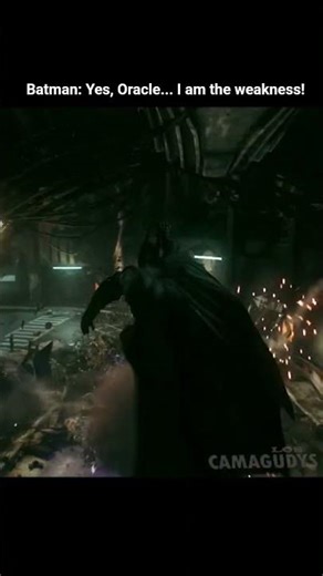 Batman is teaching Oracle how to do her work