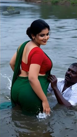 River Side ASMR Rain Bath | Peaceful Mountain Ambience for Sleep & Relax #shorts