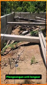Tembok tebing atau plengsengan, yang rumah di gunung wajib menggunakan cara ini. | Teknik sipil
