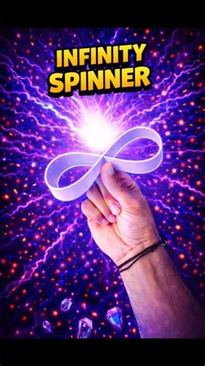 How to make Infinity Paper Spinner, Fastest Spinner Ever #paper​ #shorts​#shortfeed