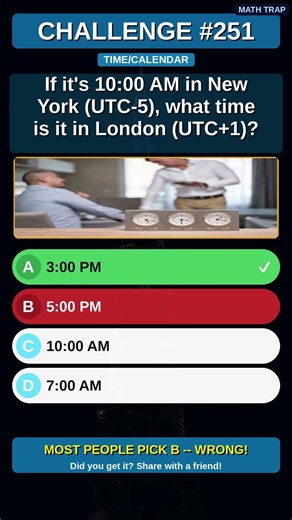 Lost in Time Zones? 🤯 Most Guess 2 PM! WRONG! ⏰