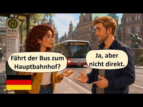 10 German Conversations for Beginners (A1 - A2) | Simple Dialogue Practice