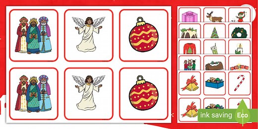 Christmas Snap Card Game