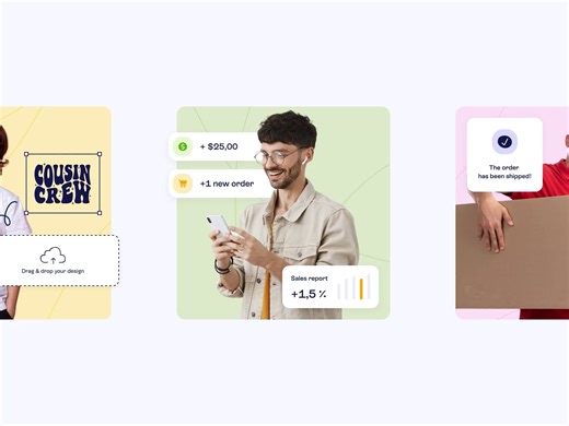 AI Landing page website design cards slider ✦ We Build Memories