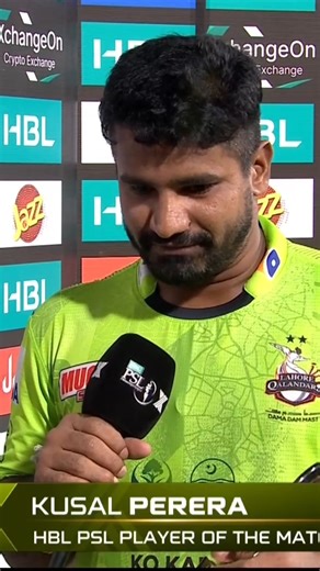 Kusal Perera Interview #HBLPSLX | #ApnaXHai | #QGvLQ M2M1A | Pakistan Super League