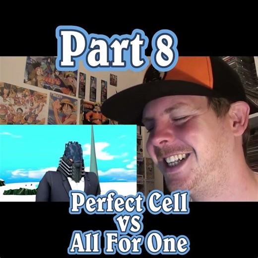 Perfect Cell VS All For One (Part 8) #reaction #anime #comedy