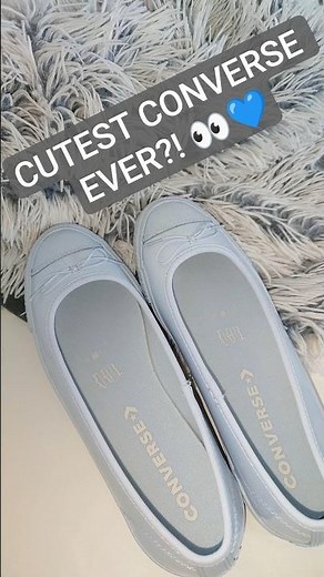 UNBOXING the CUTEST Converse EVER 💙✨ (Chuck Taylor Blue Supermoon)