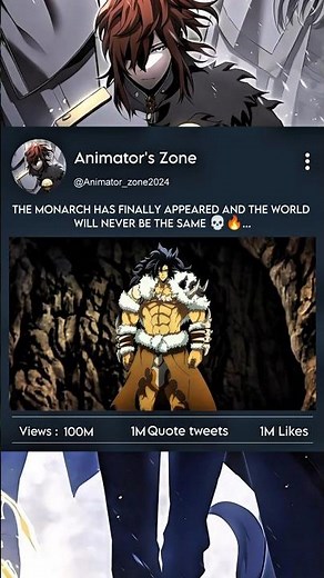 Monarchs appeared and the story starts NOW 💀| #anime #shorts #animeedits #animemoments #sololeveling