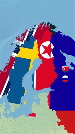 What If Finland and North Korea Swapped Places? 🇫🇮↔️🇰🇵