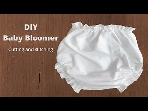 New born Baby Diaper Cover / Baby Bloomer / Bubble Bum | BLOOMER DIY | Beginners