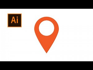 Tuto symbole Géolocalisation Adobe Illustrator