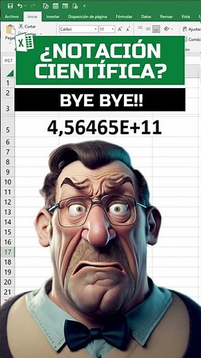 TRICK to remove scientific notation in Excel #shorts #excel #excelfree #opofimatica