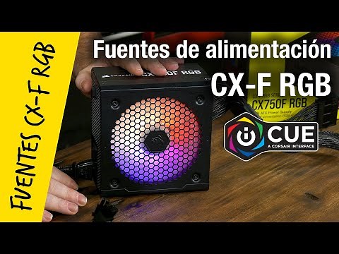 Fuente de alimentación Corsair CX750F RGB
