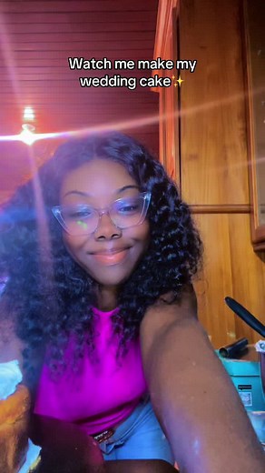 Make my wedding cake with me✨