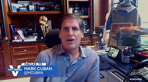 Mark Cuban reacts to Thursday’s dueling town halls, tells us how his team Dallas Mavericks is helping Texans to cast their ballots, and he urges leadership to agree on a stimulus deal: “Let’s get money in the hands of people, let’s get the stimulus paid now.” abcn.ws/2CcjBVI | The View