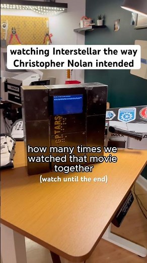 watching Interstellar (the way Christopher Nolan intended)