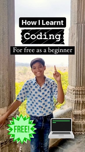 Vasav Trehan | How I learnt coding as a beginner for free. Go to: freecourses.github.io •••••• Save the post •••••• Follow @technifyedofficial Like... | Instagram