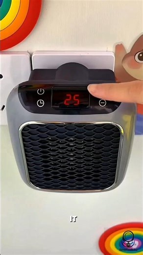 This Mini Wall Heater Will Save You This Winter! 🔥 Ontel Handy Heater Turbo Review & Demo #short