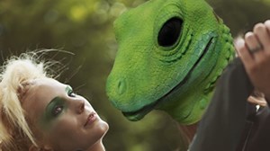 Watch Demi Sharky Halloween Lizard Mask on Amazon Live