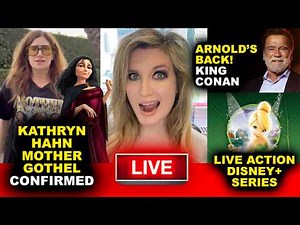 Kathryn Hahn is Mother Gothel! Arnold Schwarzenegger King Conan! Tinker Bell Live Action Disney Plus