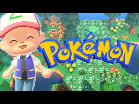 My Pokemon themed Animal Crossing Island tour / Animal Crossing New Horizons