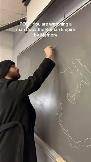 Drawing the Roman Empire from Memory.