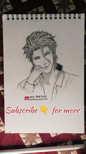 Aizen Drawing Transformation 🔥 | Sosuke Aizen Anime Art #Shorts @mayaenkpissay3223