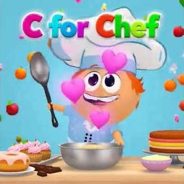 C for Chef 👨‍🍳 | Learn ABC with Fun Cooking | Kids 3D Animation