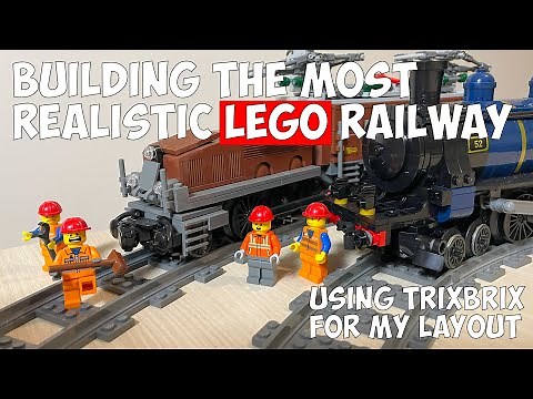 Building the Most Realistic LEGO Railway 🚂 | Testing Alternative Tracks for My Layout
