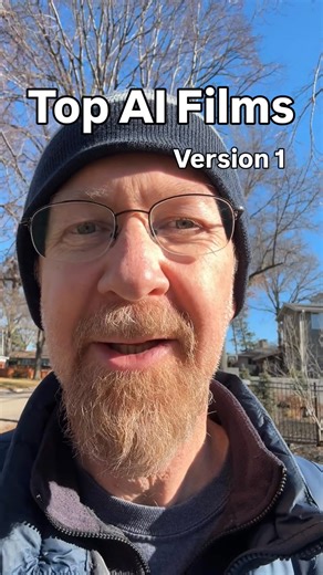 Adrian Wisnicki | Tech & AI Professor | Human on Instagram: "This reel, set in the week between Christmas and New Year’s, offers you a chance to get a list 10 top movies about artificial intelligence (AI). Just comment “bonus” for the list. The list comes from a university professor who teaches courses on AI and technology. He dramatizes - sometimes in funny ways, sometimes in dark ways - the unreality of living in the age of AI. Some viewers 😜 feel compelled to point out the professor’s age an