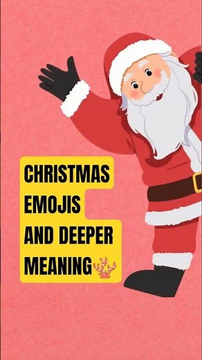 Christmas Emojis🎄✨ And Their Meaning #Shorts