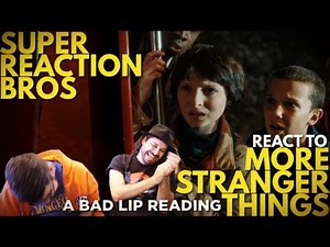 SRB Reacts to More Stranger Things | A Bad Lip Reading of Stranger Things